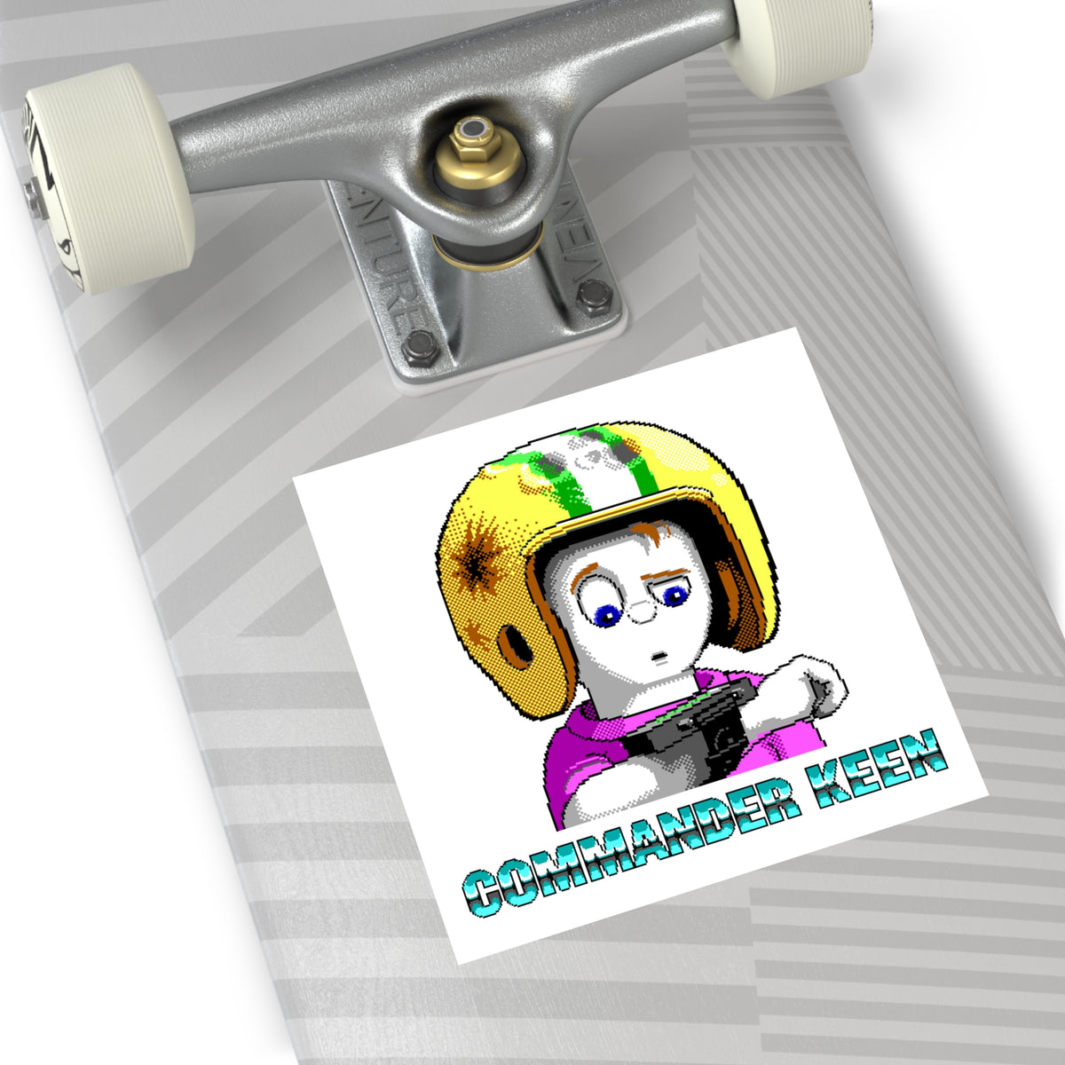 Commander Keen (Neural Stunner) - Sticker Printify