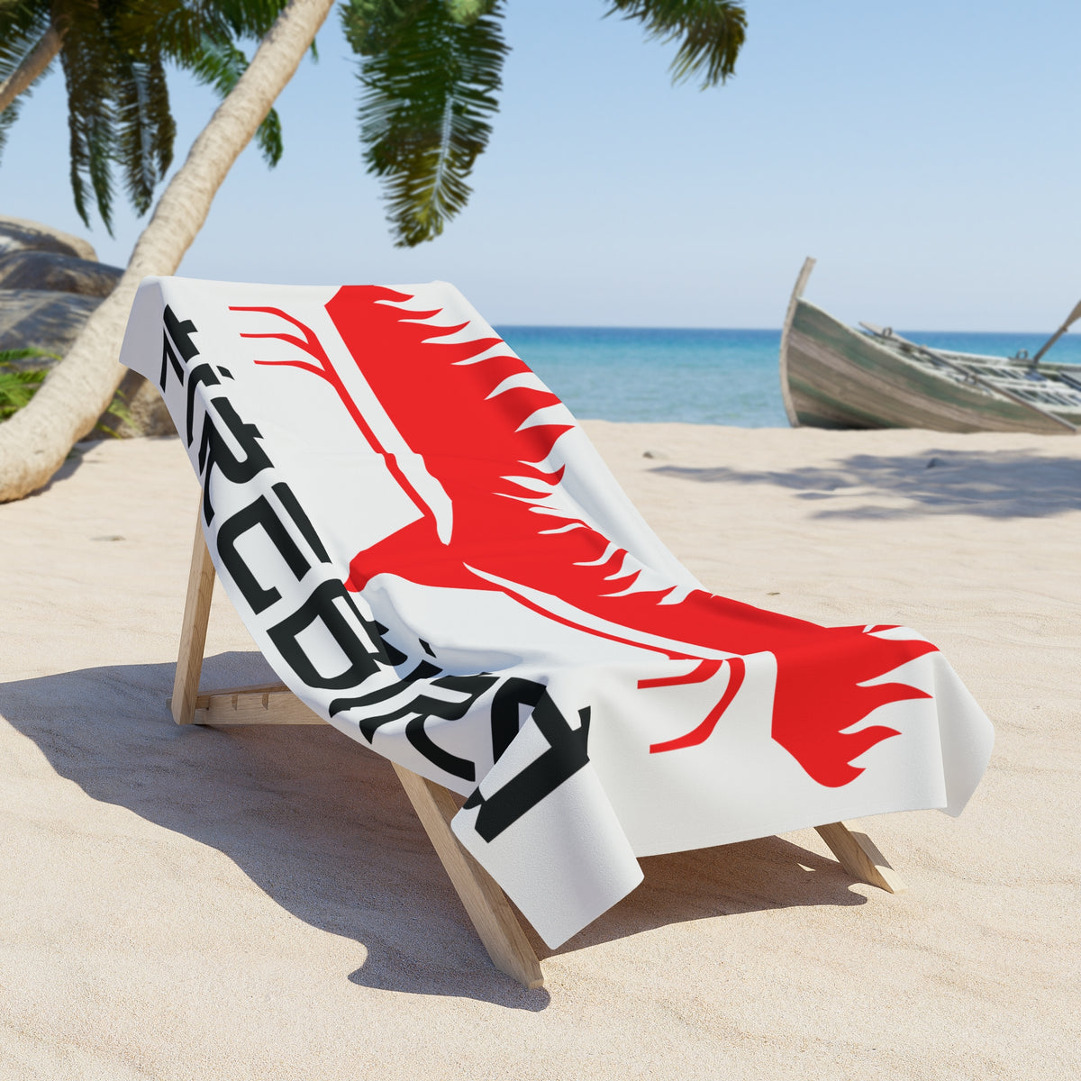 Firebird - Handdoek Printify
