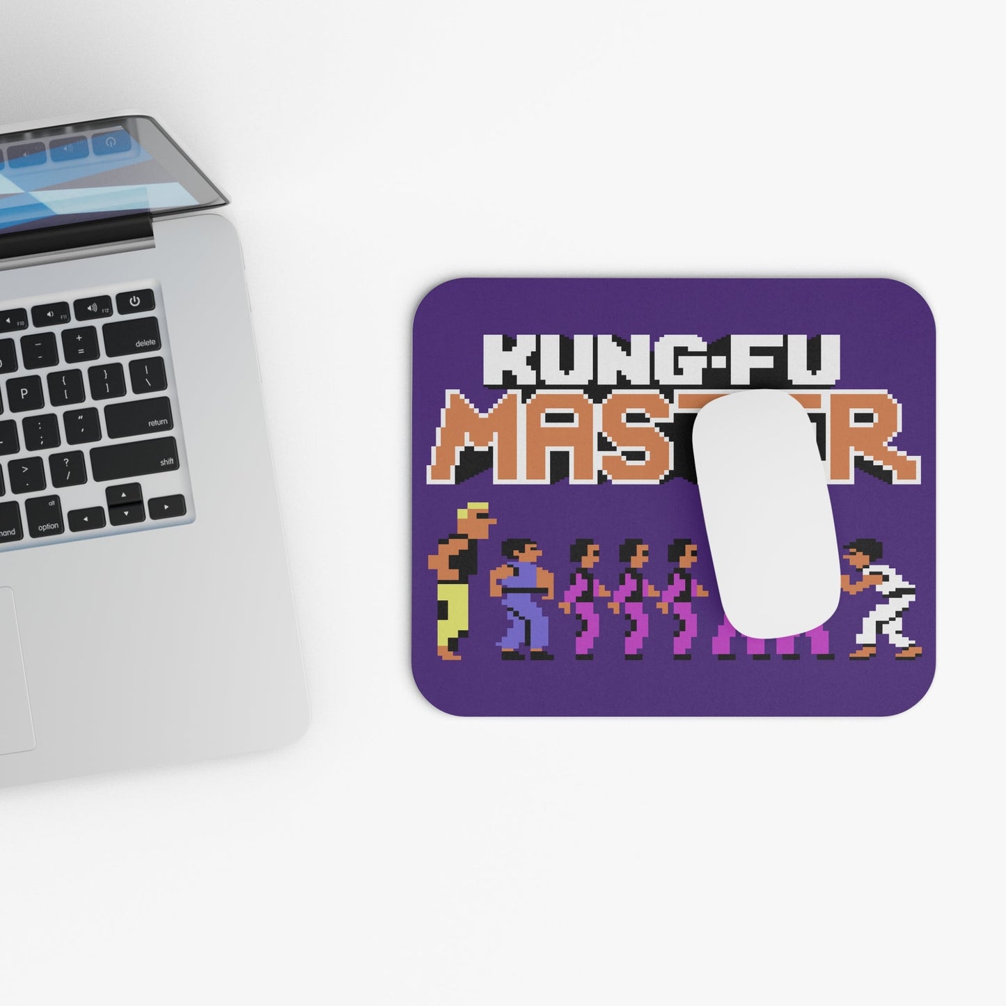Kungfu Master Mouse Pad (Rectangle) Printify