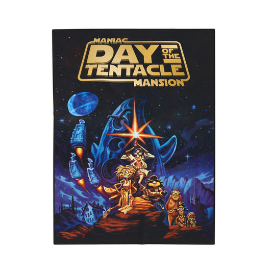 Star Wars Day of the Tentacle Plush Blanket
