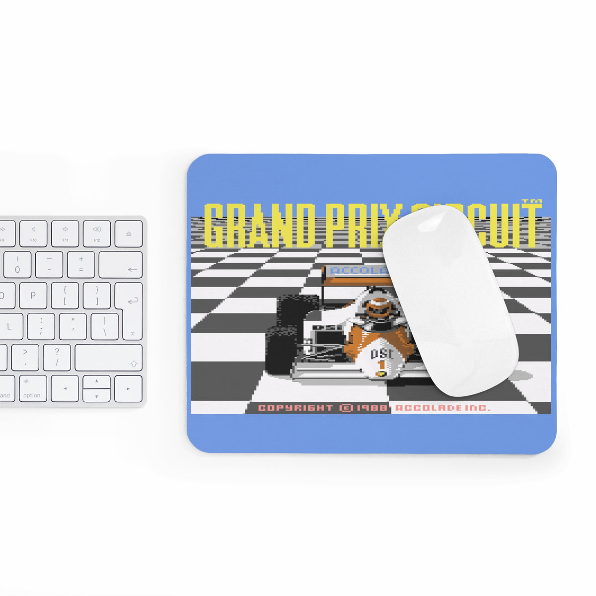 Grand Prix Circuit - Muismat Printify