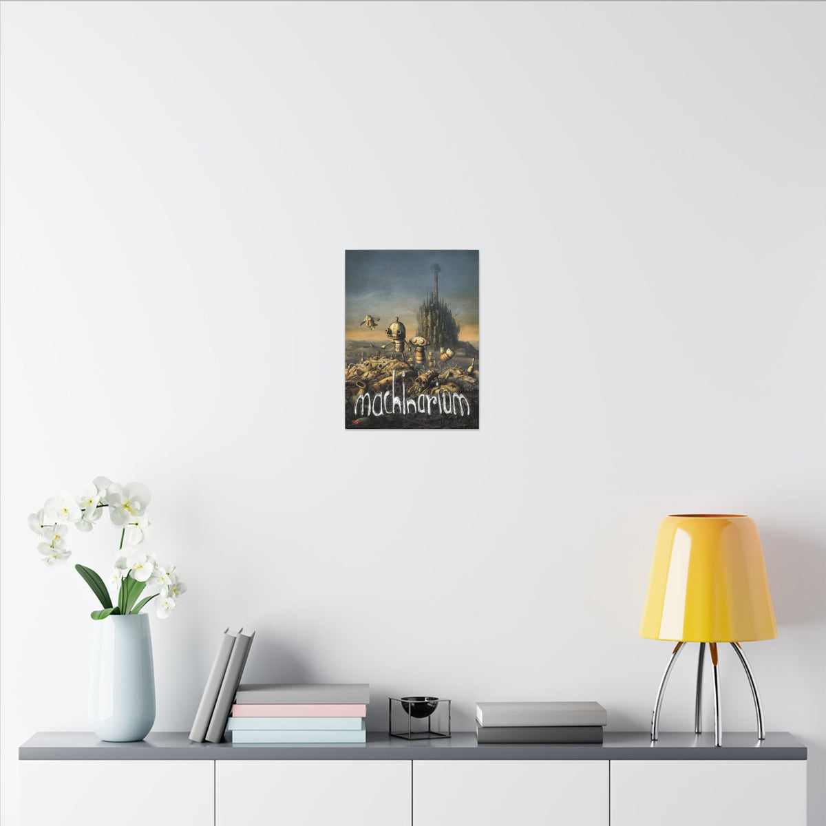 Machinarium (met logo) - Canvas Printify