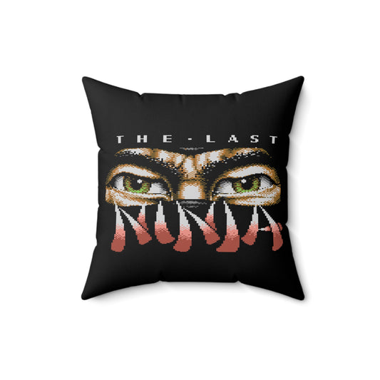 Das letzte Ninja-Spun Polyester Square Kissen