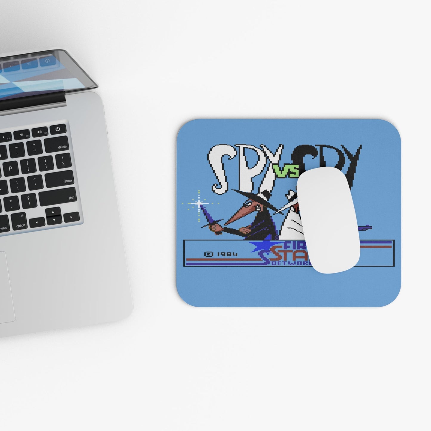 Spy vs Spy Mouse Pad (Rectangle) Printify