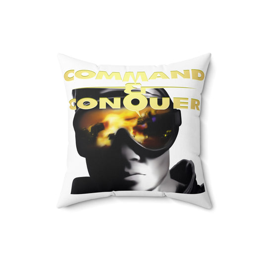 Command and Conquer Quadratisches Kissen aus gesponnenem Polyester