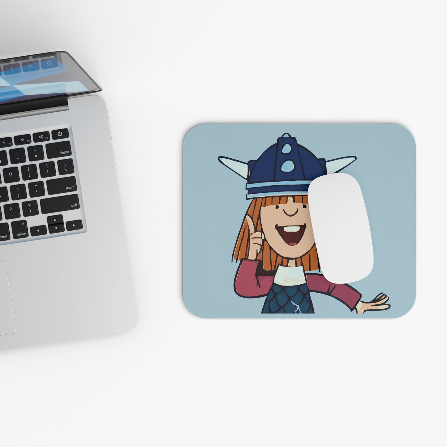 Wicky the Viking Mouse Pad
