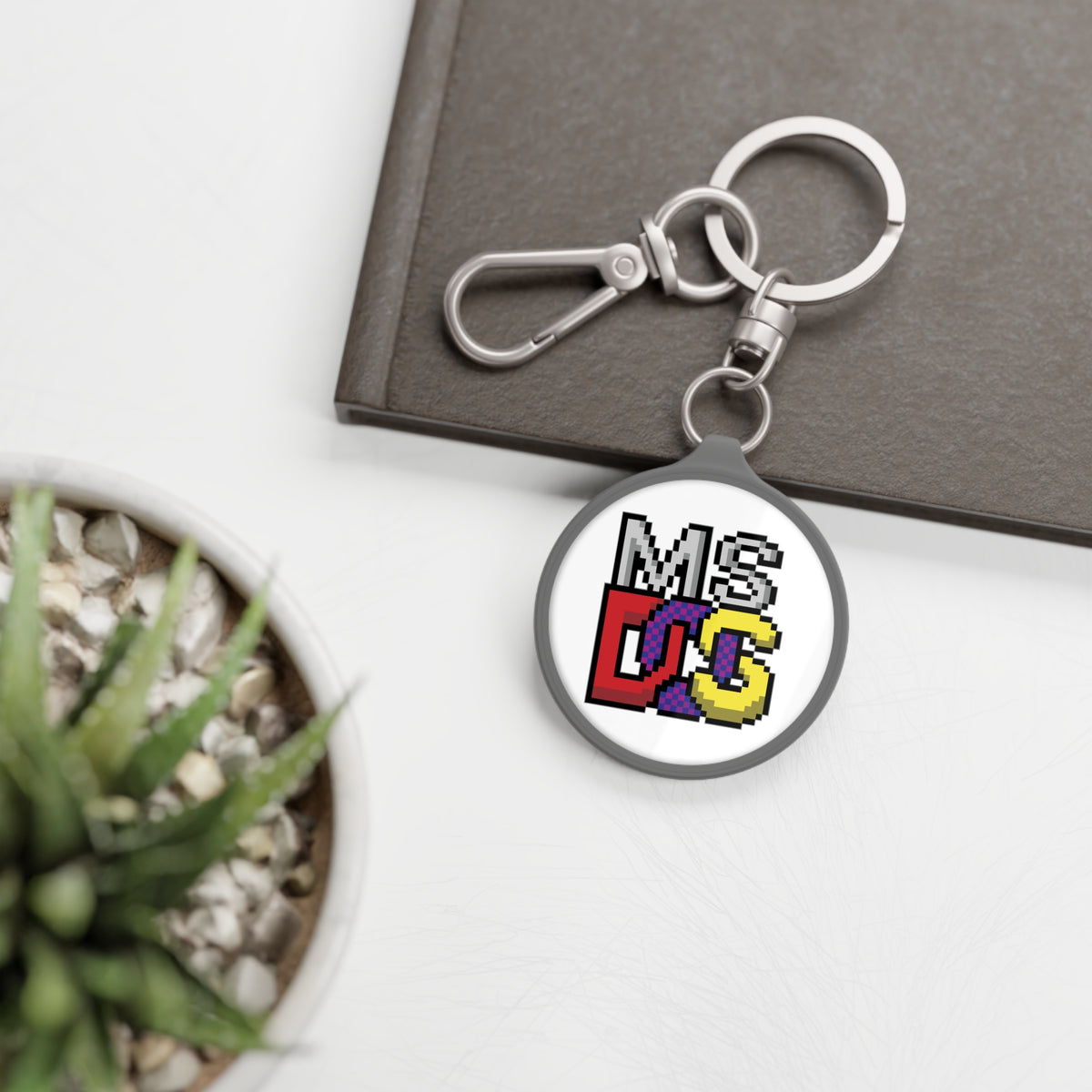 MS-DOS - Sleutelhanger Printify