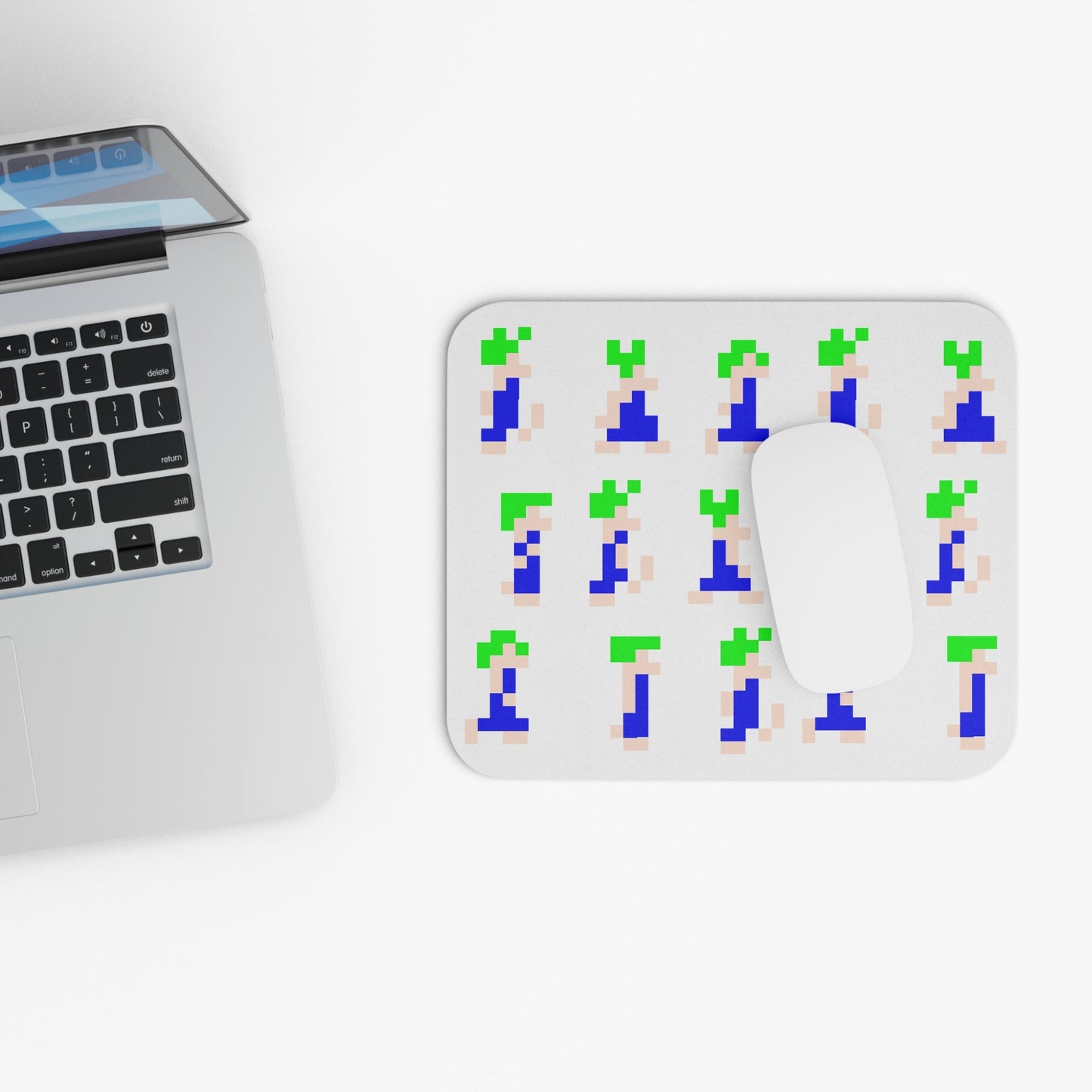 Lemmings Mouse Pad (Rectangle) Printify