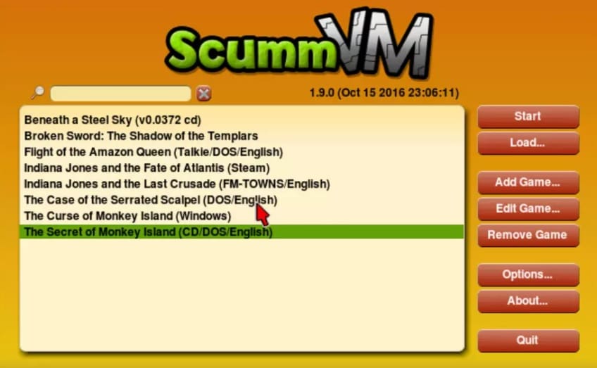 Complete ScummVM Collection USB Stick 128GB