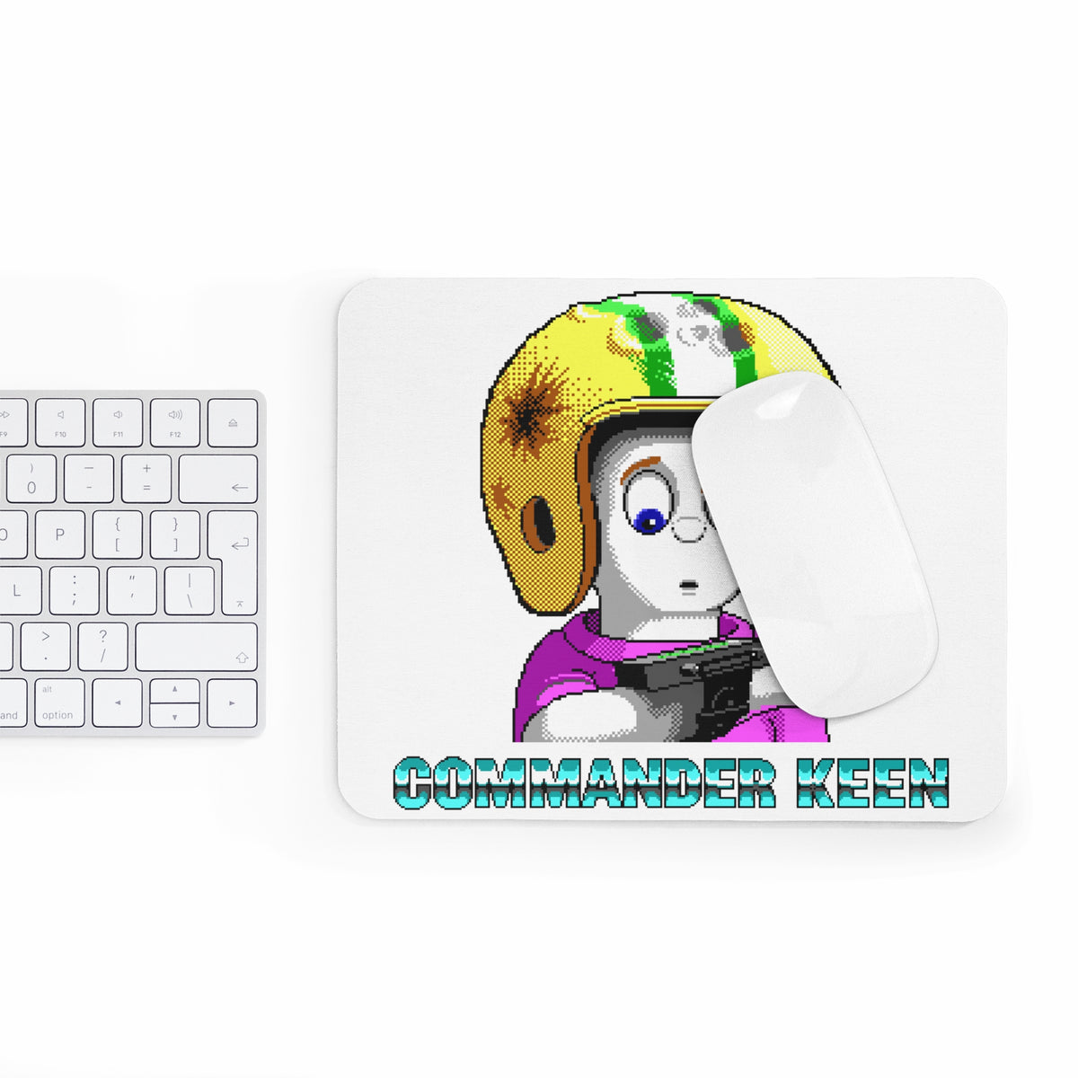 Commander Keen (Neural Stunner) - Muismat Printify