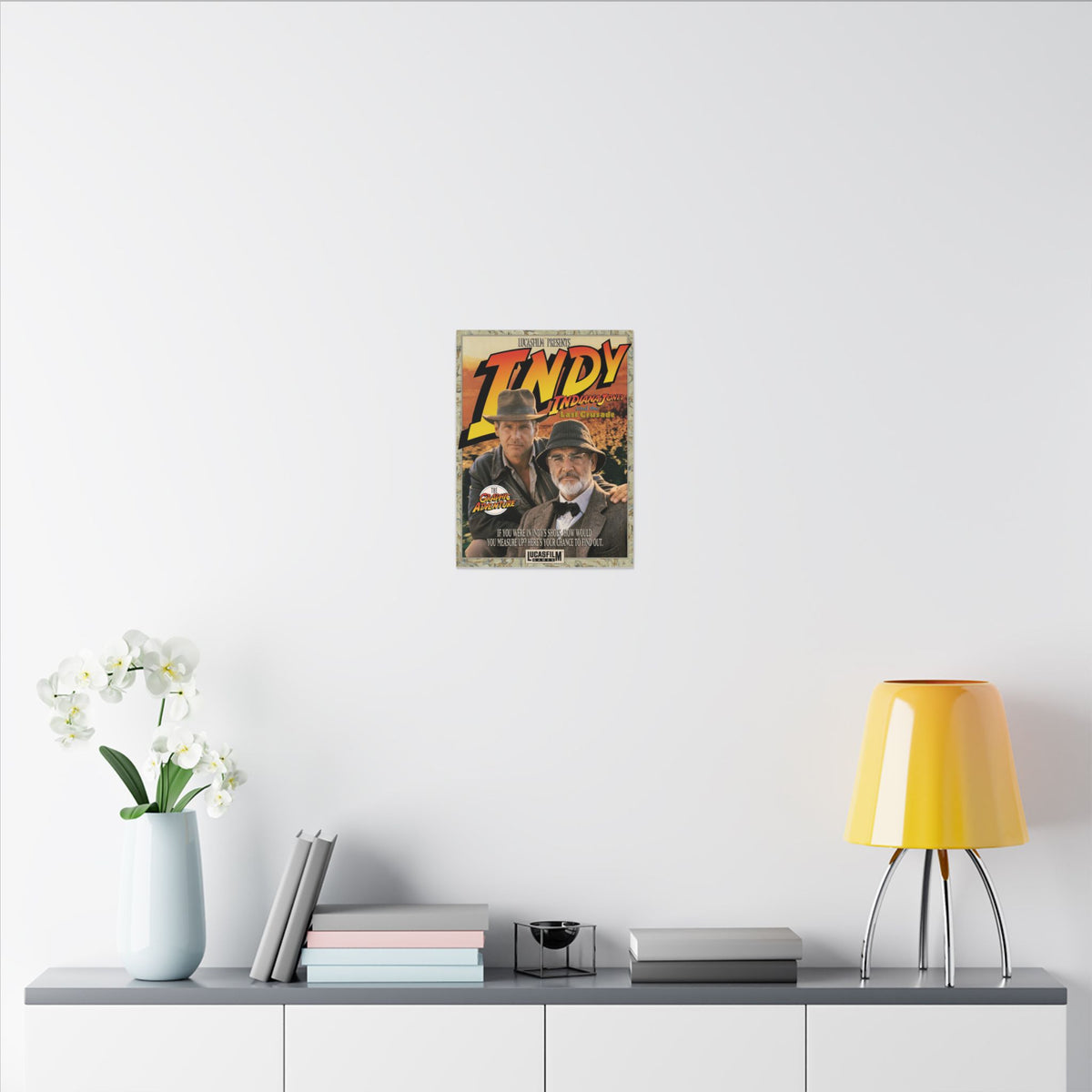 Indiana Jones and the Last Crusade: The Graphic Adventure - Canvas Printify