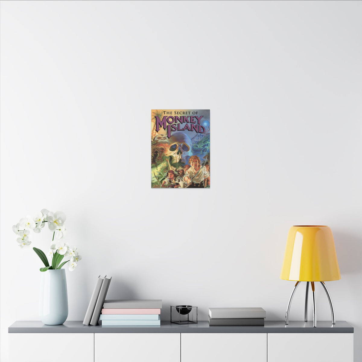 The Secret of Monkey Island - Canvas Printify