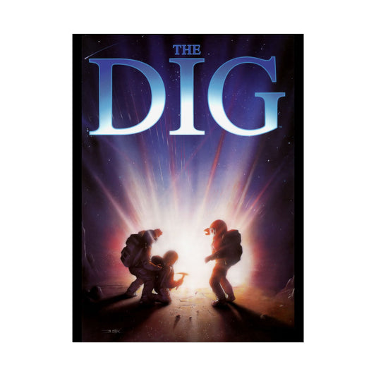 Die Dig Rolled Poster