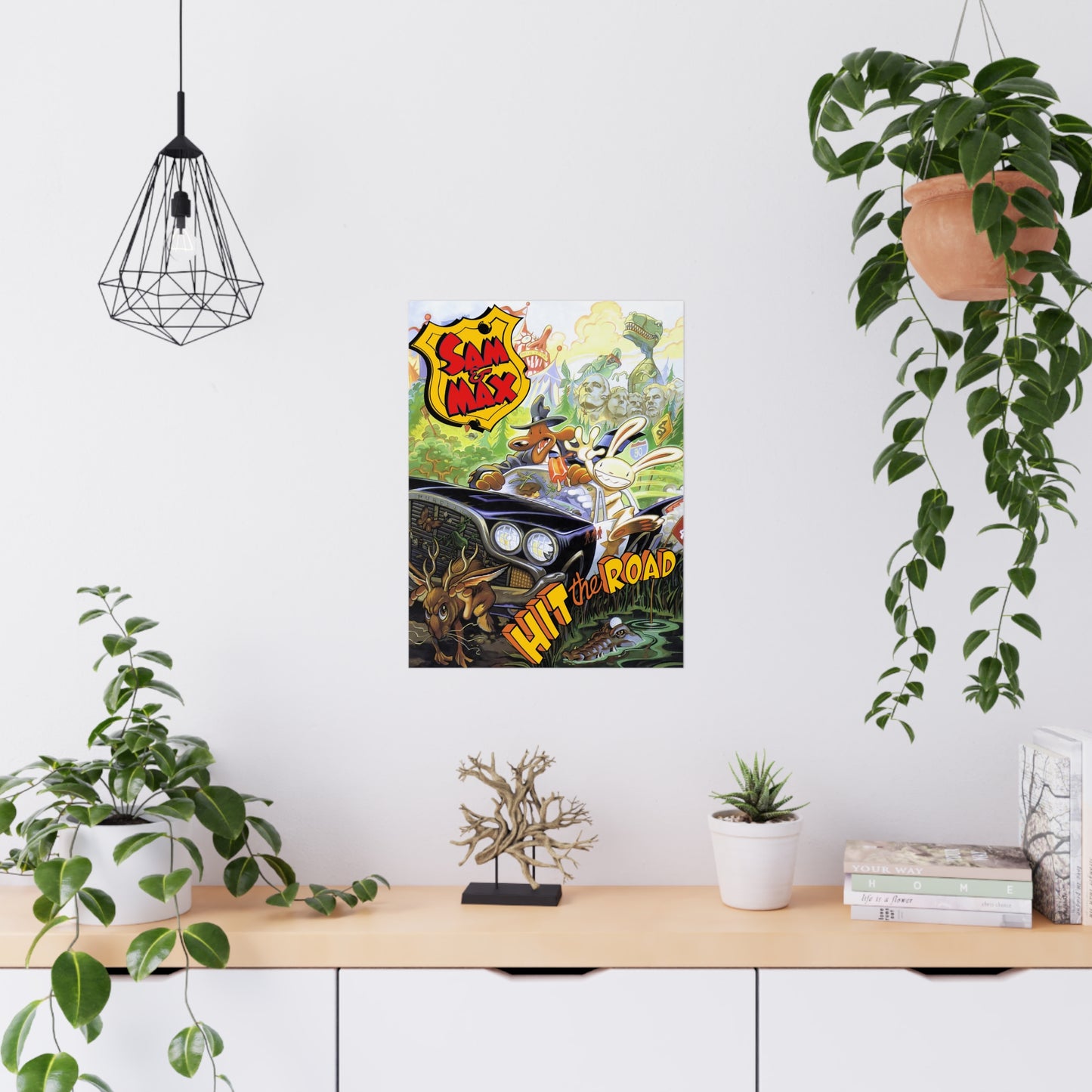 Sam und Max Premium Matte Poster