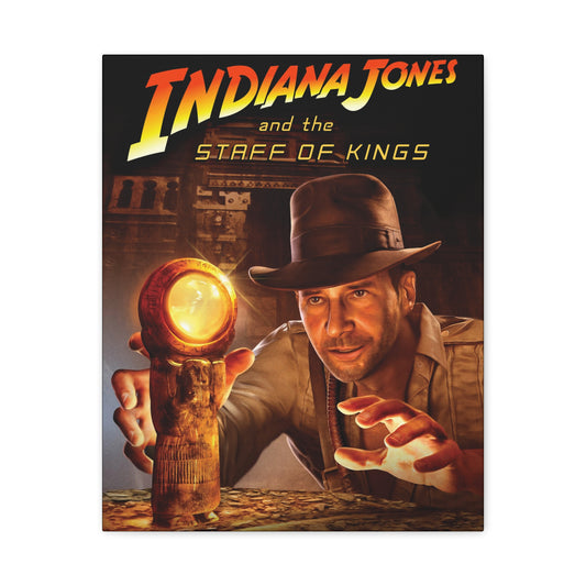 Indiana Jones Staff of Kings Canvas