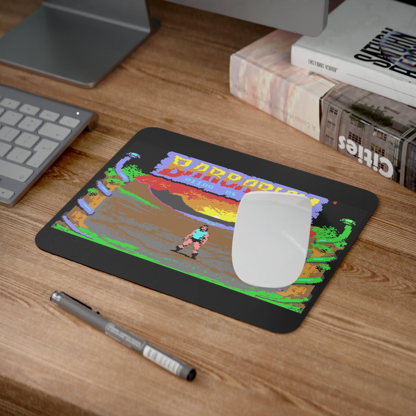 Barbarian Schreibtisch-Mauspad