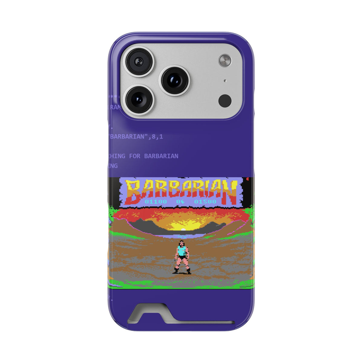 Barbarian - Telefoonhoesje Printify