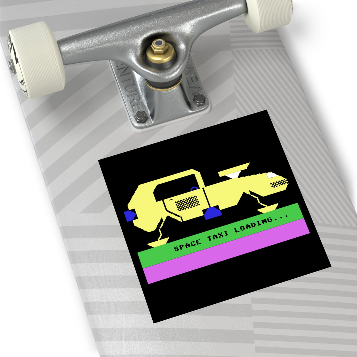 Space Taxi - Sticker Printify