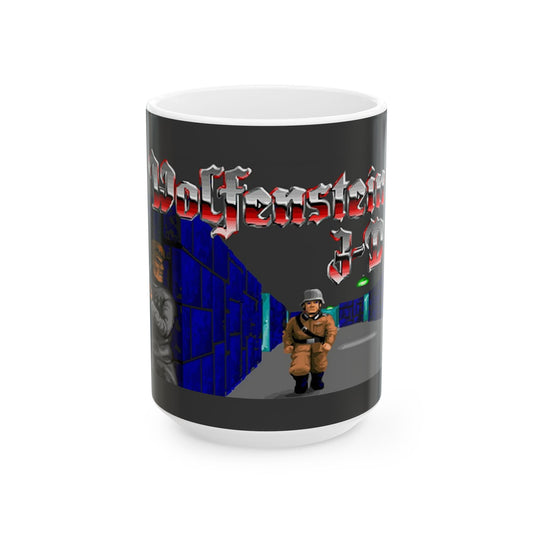 Wolfenstein Retro Gamer Ceramic Mug