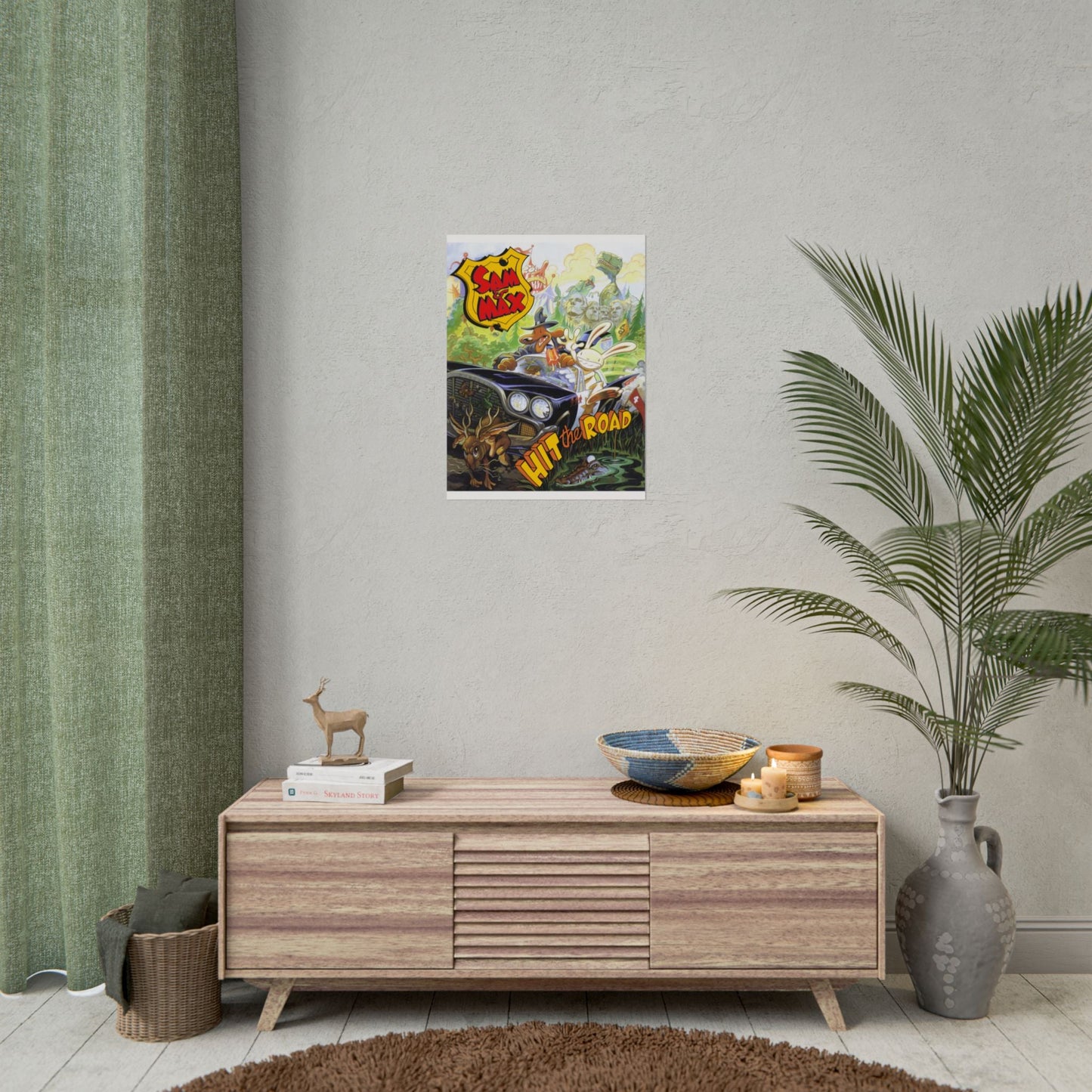 Sam & Max Rolled Posters Printify