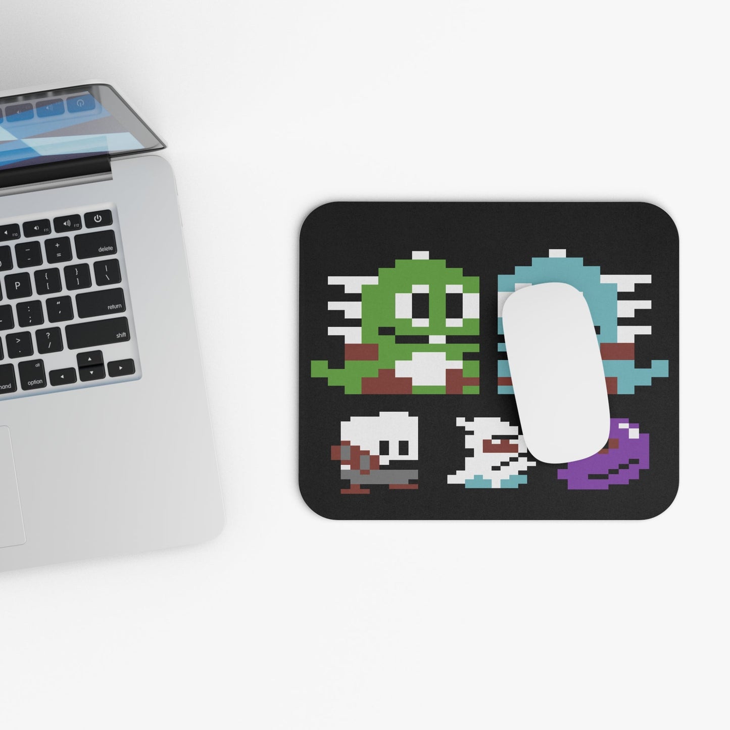 Bubble Bobble Mouse Pad (Rectangle) Printify