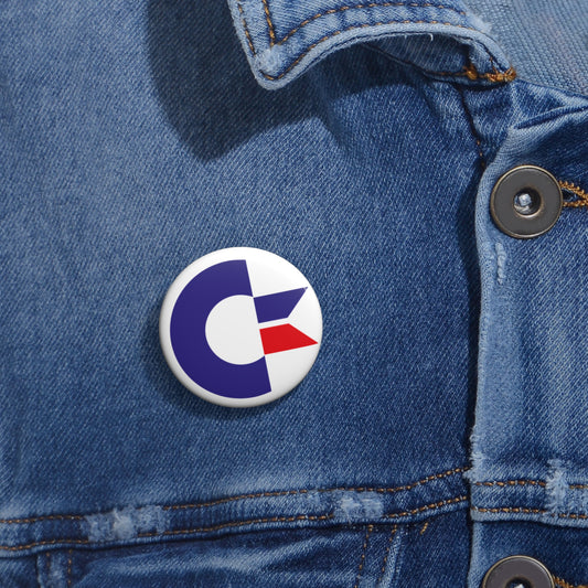 Commodore Pin Buttons