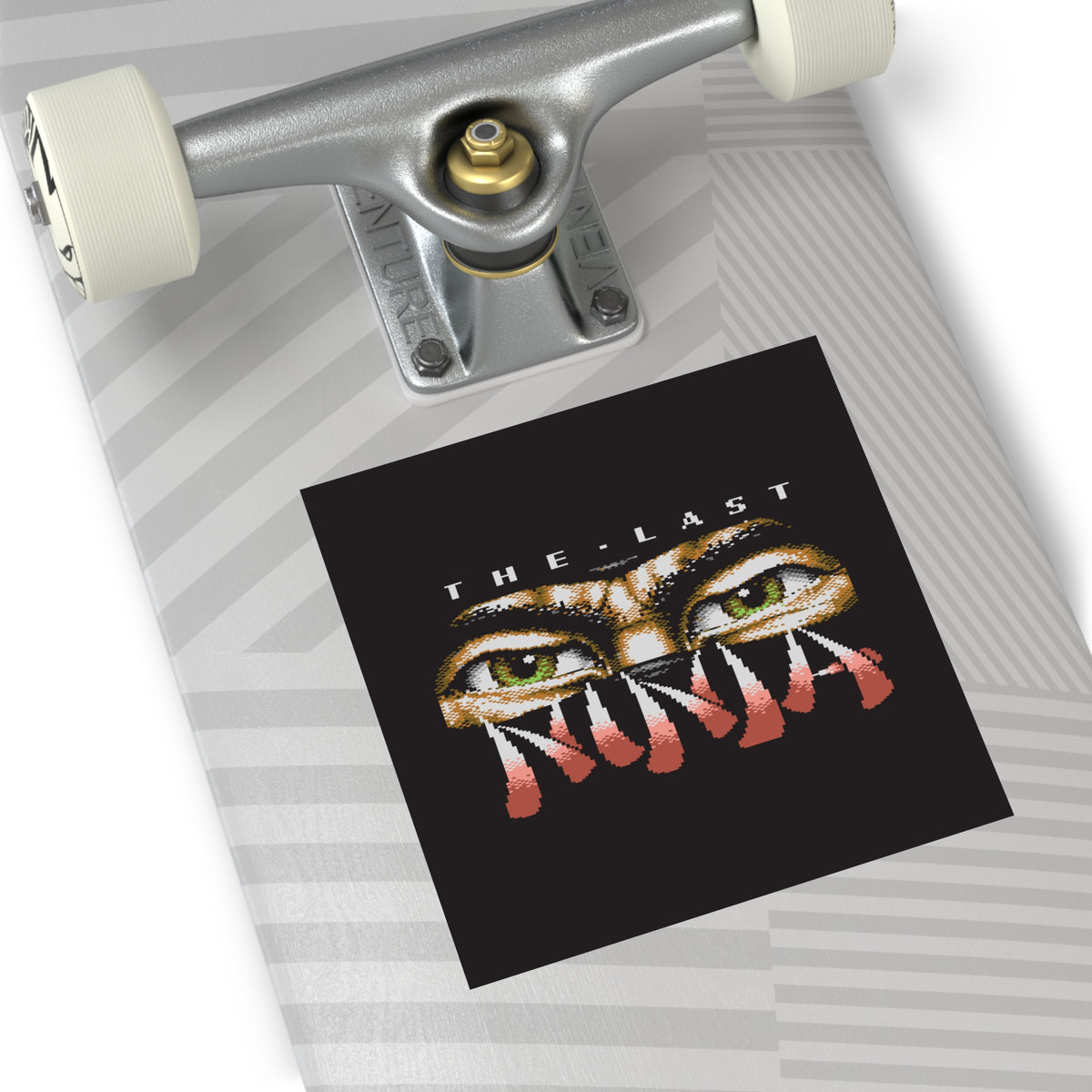 The Last Ninja Logo - Sticker Printify