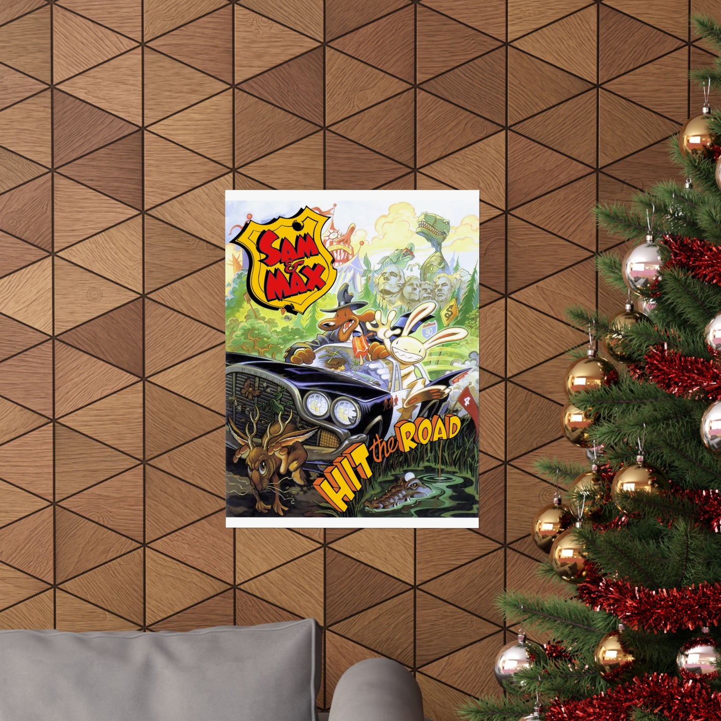 Sam & Max 'Hit the Road' Matte Vertical Poster