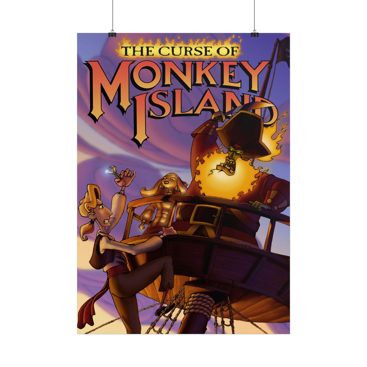 The Curse of Monkey Island - Poster Printify