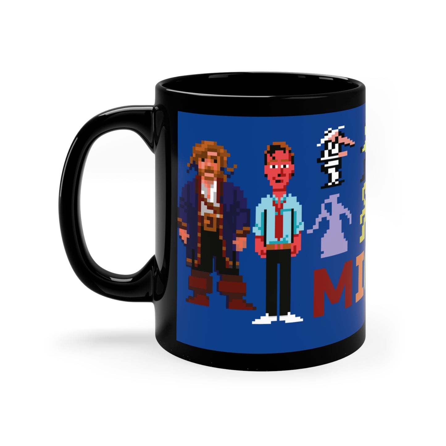 Black Coffee Mug, 11oz