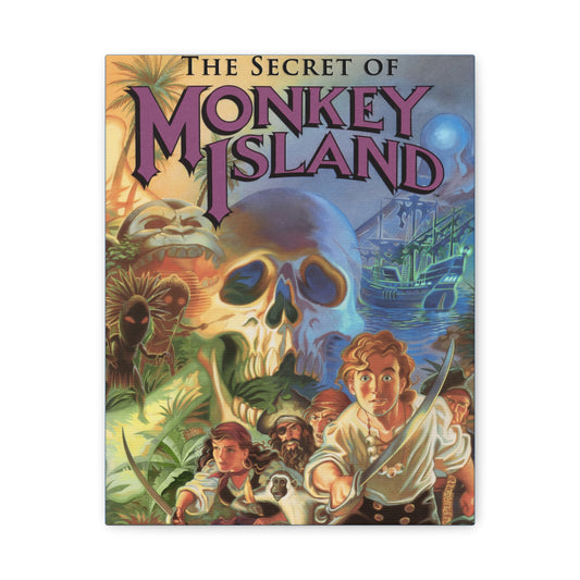 Monkey Island 1 Leinwand