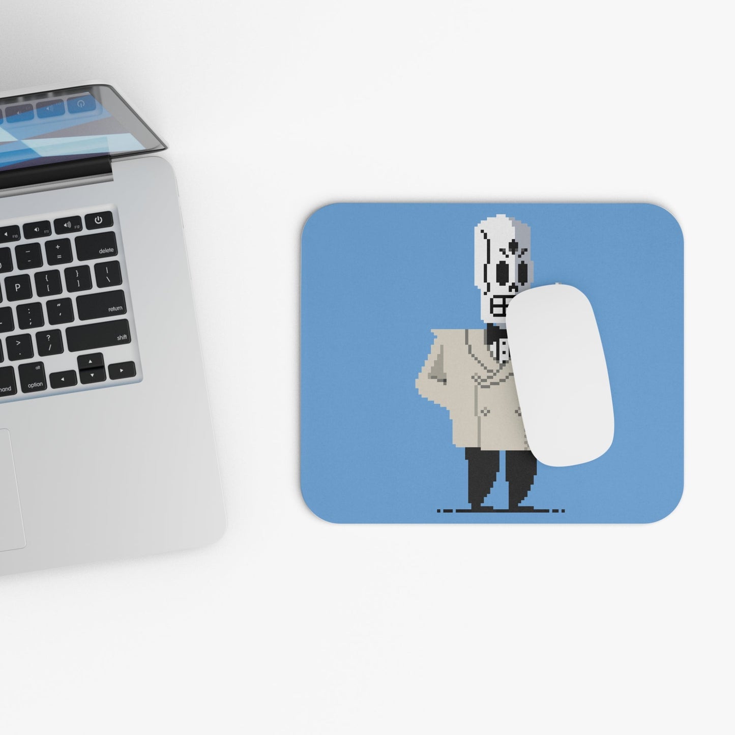 Grim Mouse Pad (Rectangle) Printify