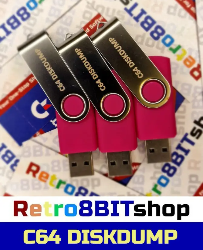 Commodore 64 Disk Dump Stick RetroWebShop