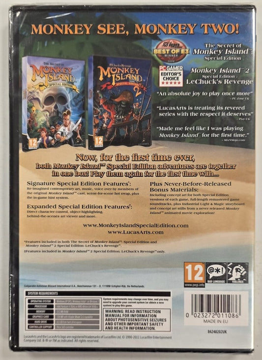 Monkey Island Special Edition Collection - Jewelcase PC CD