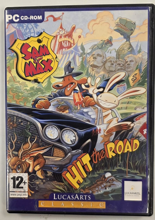 Sam & Max Hit the Road - Jewelcase PC CD
