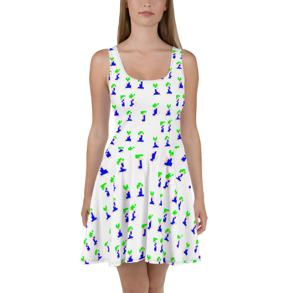 Lemmings Skater Dress RetroWebShop