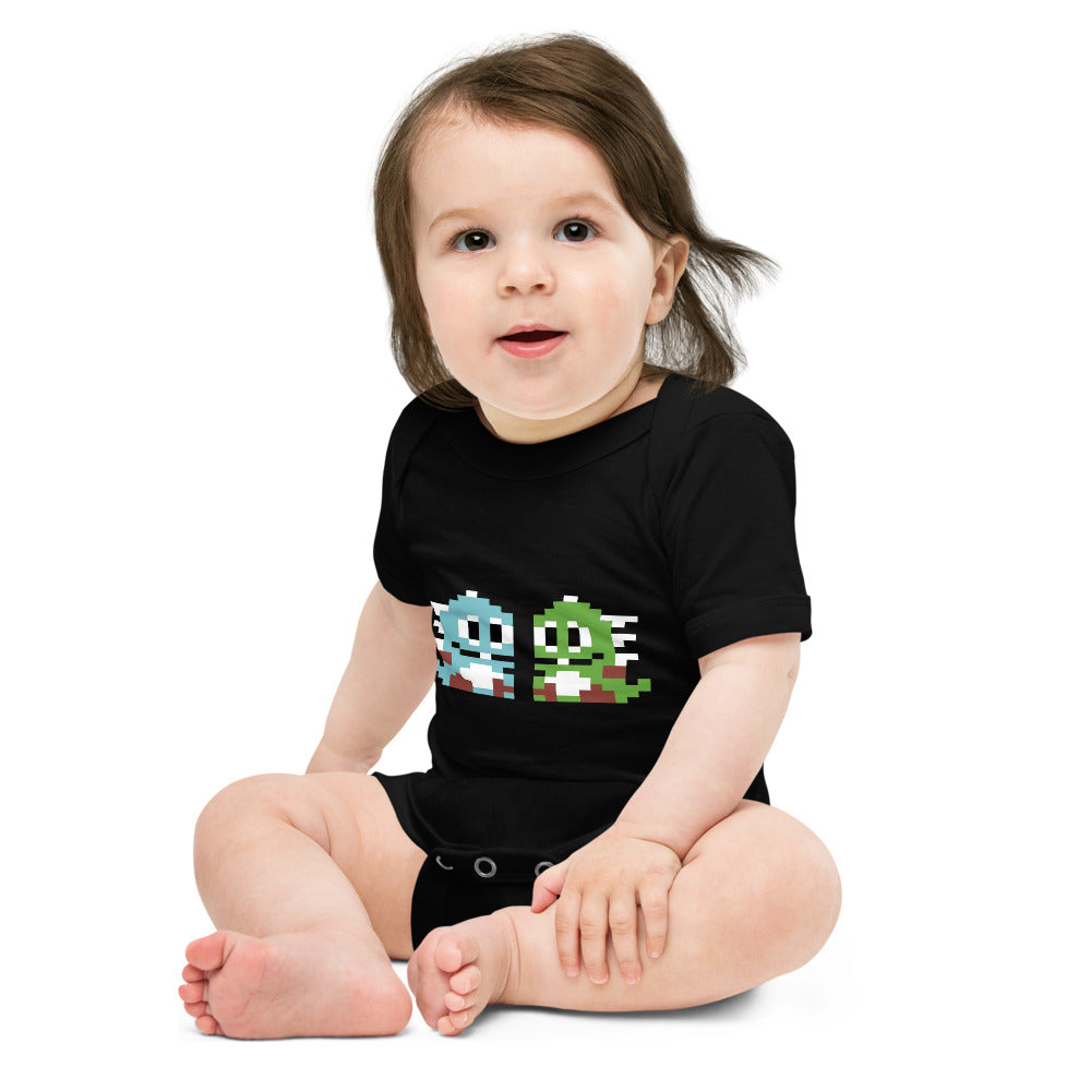 Bubble Bobble Baby short sleeve one piece RetroWebShop