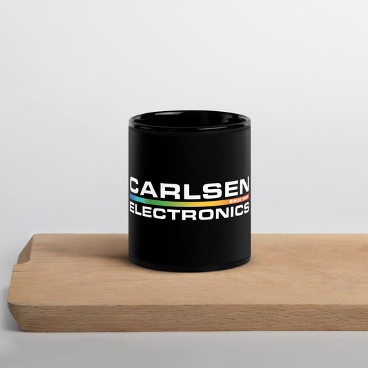 Ray Carlsen Electronics – Schwarz glänzende Tasse