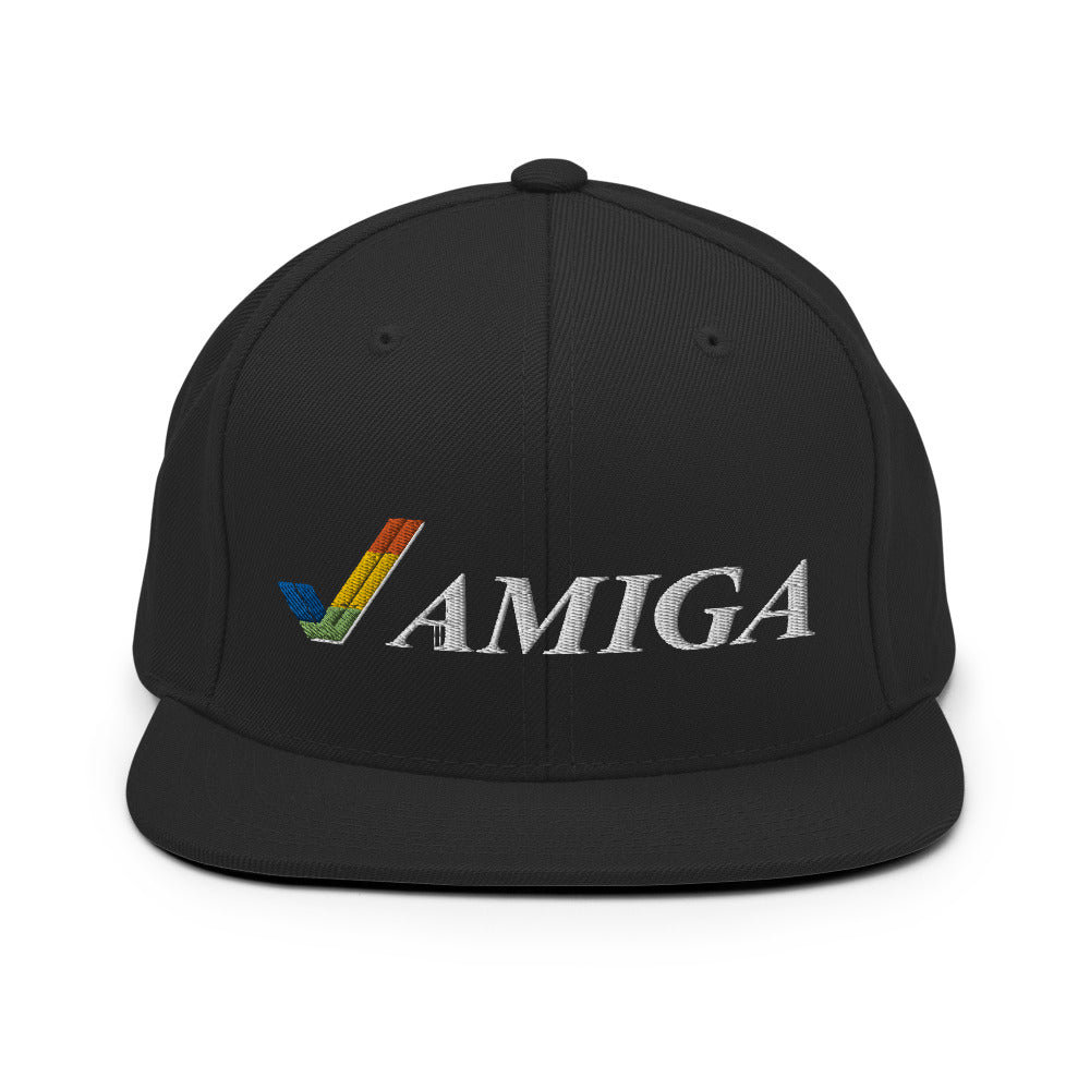 Amiga Dark Snapback Hat RetroWebShop