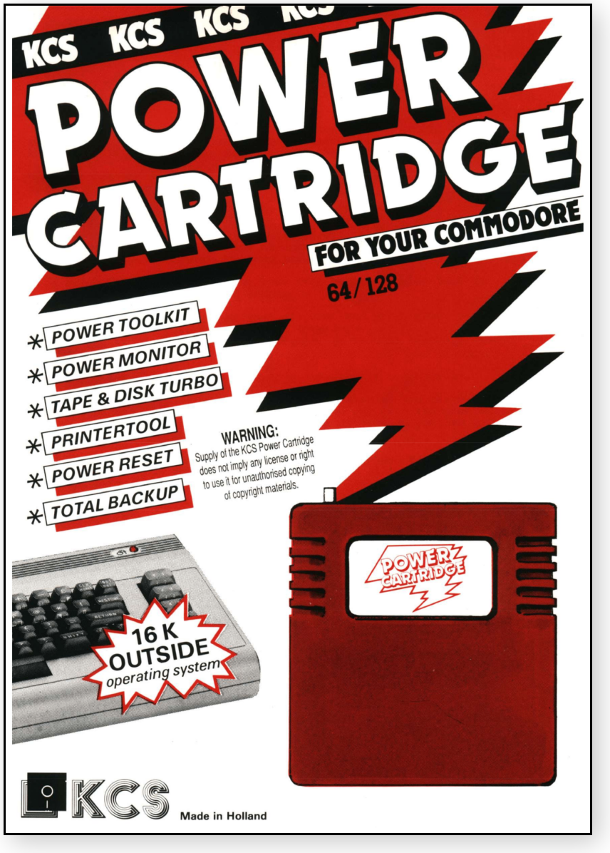 KCS Power Cartridge Instruction Manual RetroWebShop