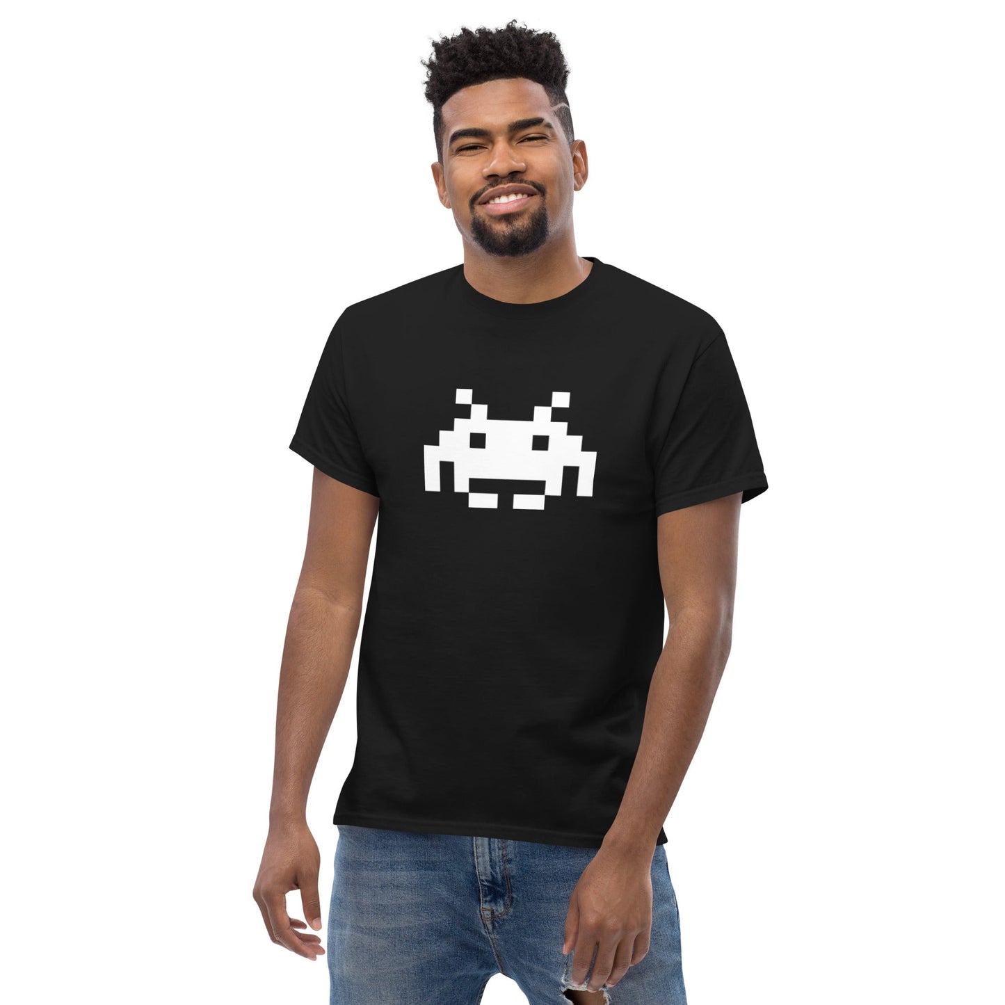 Space Invaders Short Sleeve T-Shirt RetroWebShop