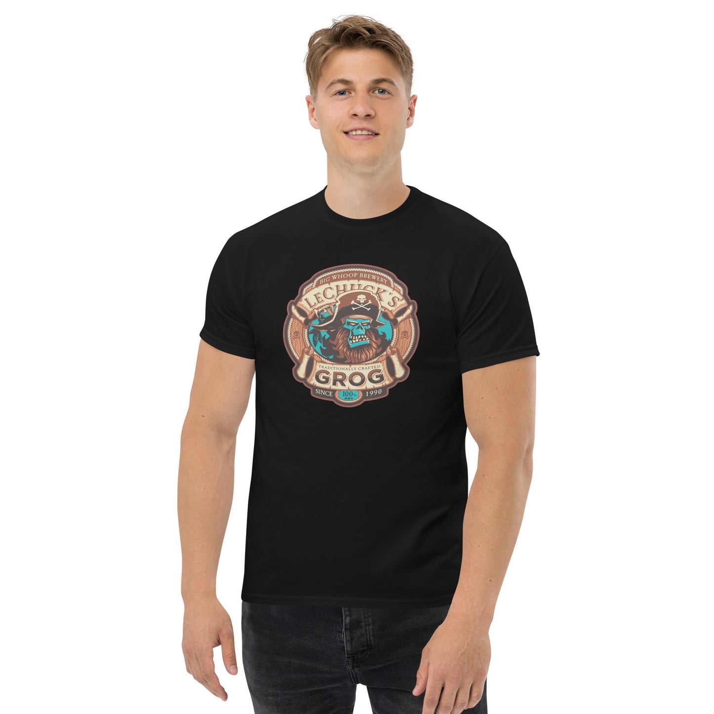 LeChuck’s Grog Short Sleeve T-Shirt RetroWebShop