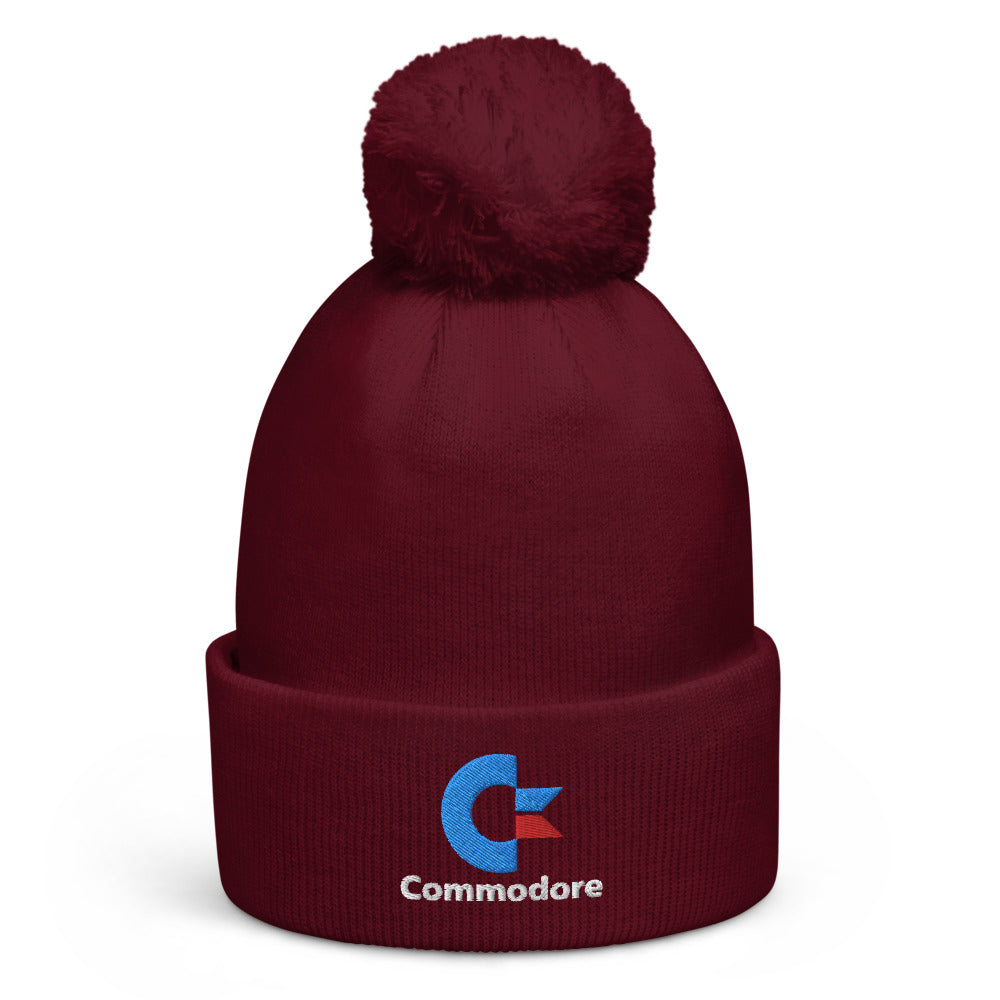 Commodore Pom pom beanie RetroWebShop