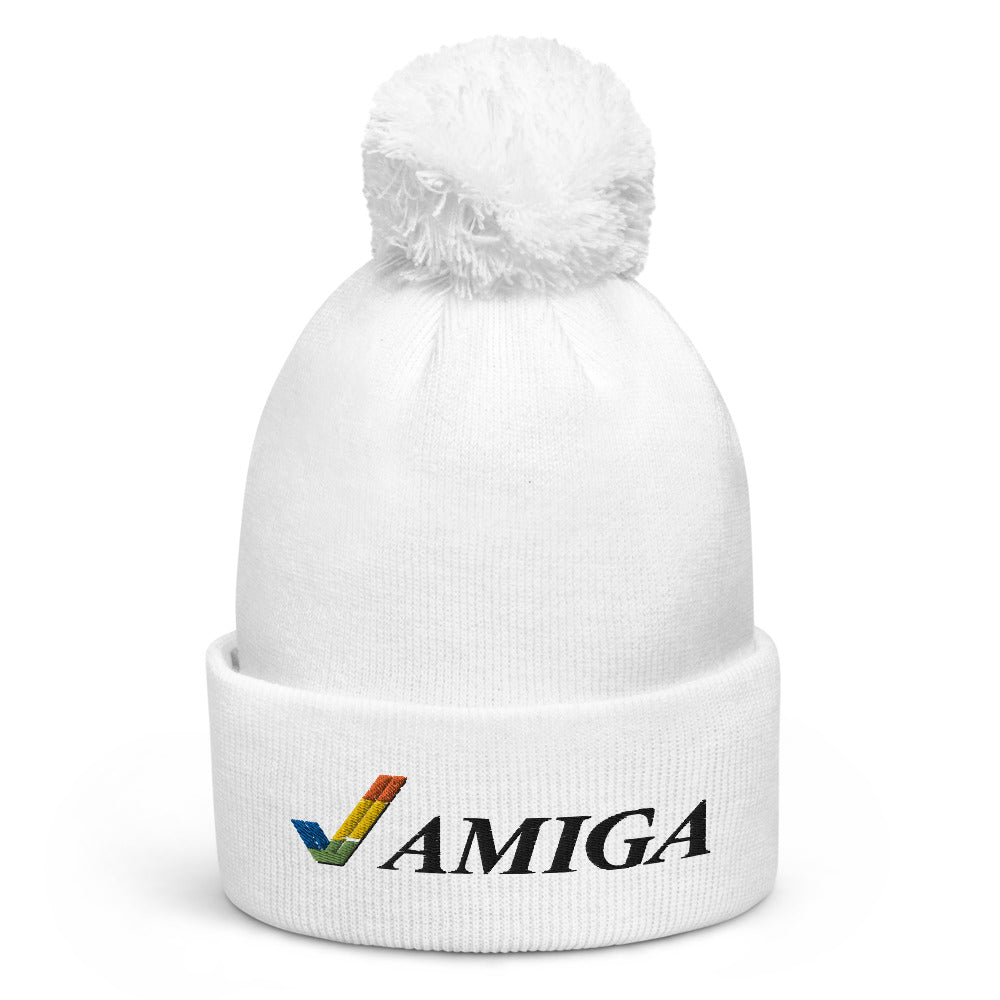 Amiga Light Pom pom beanie RetroWebShop