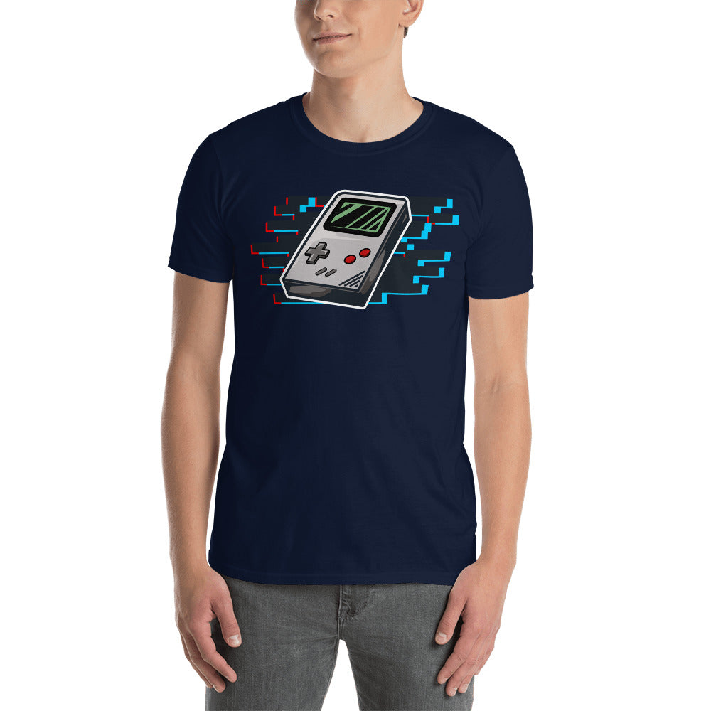 Hand Console Short-Sleeve Unisex T-Shirt RetroWebShop