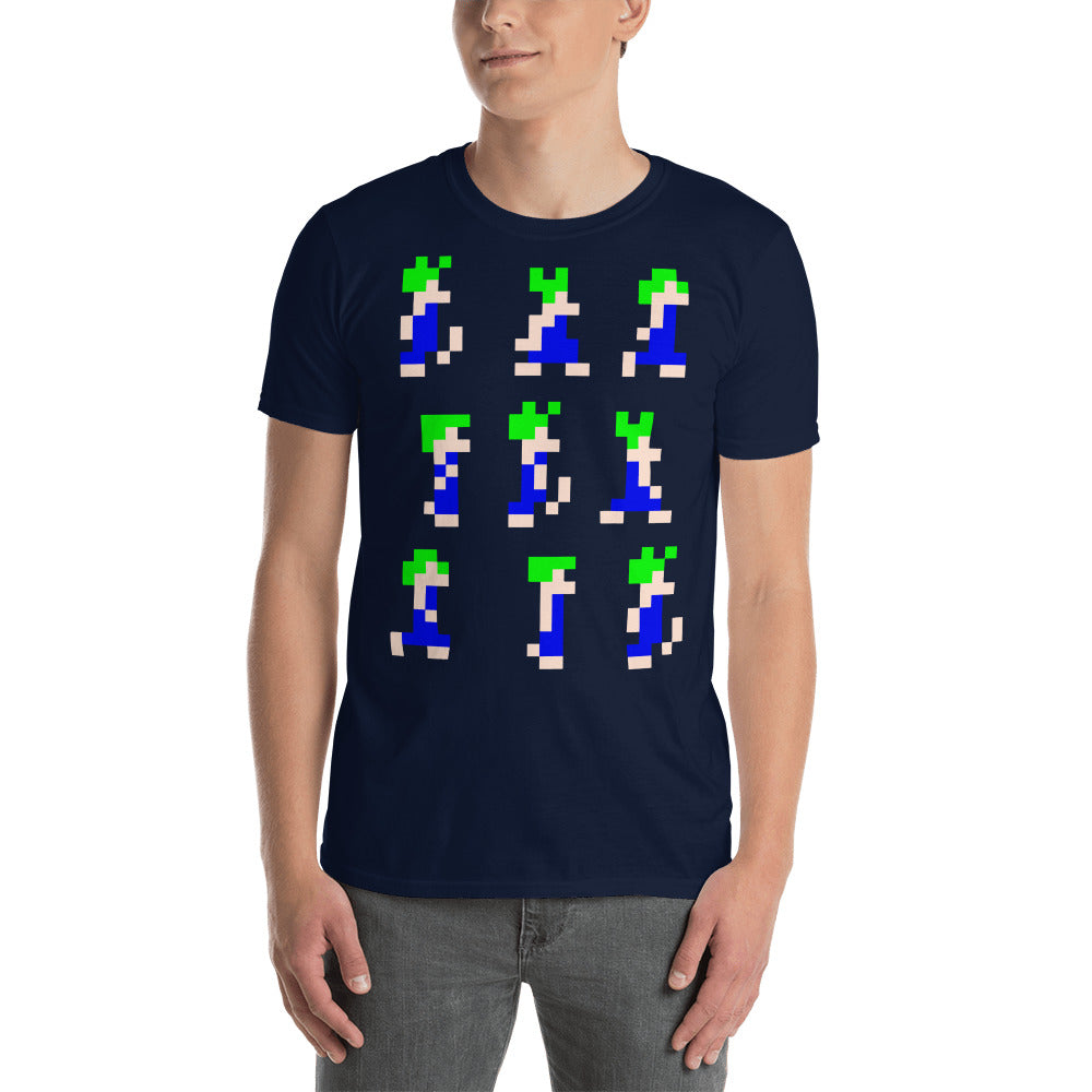 Lemminge Kurzärmeliges Unisex T-Shirt