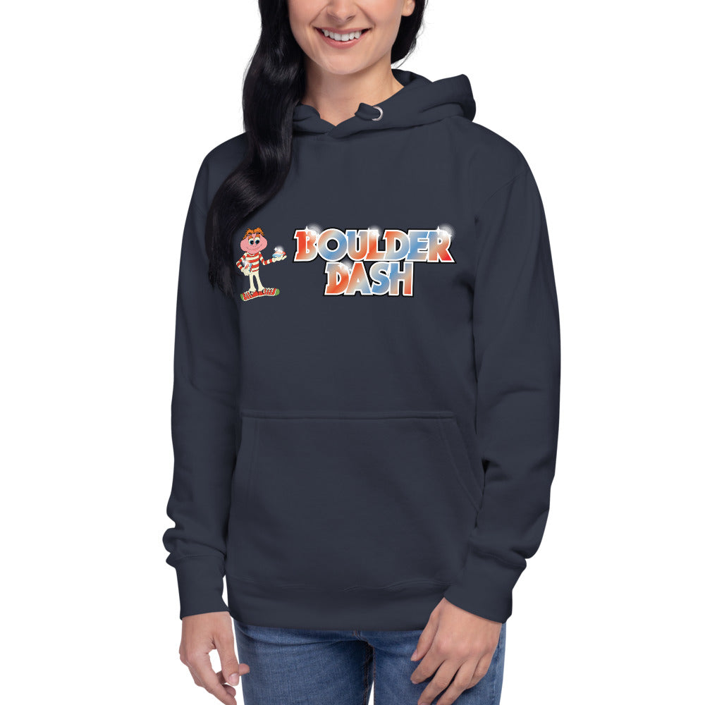 Boulder Dash Unisex Hoodie RetroWebShop