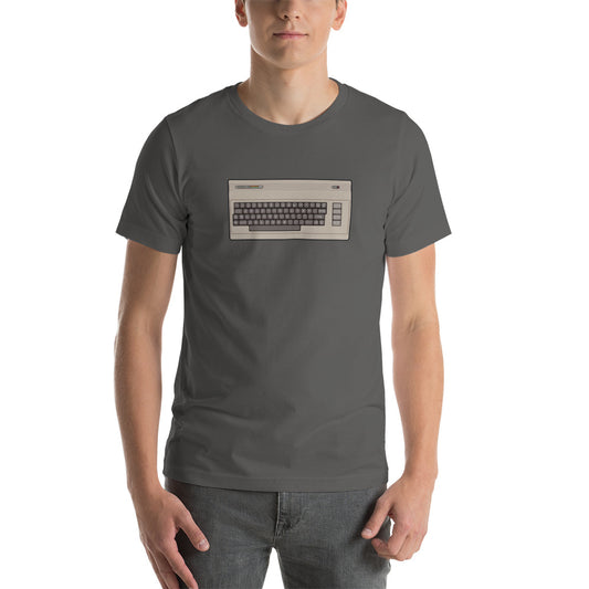 Commodore 64 unisex T-shirt met korte mouwen