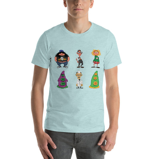 Dag van de Tentakel Unisex T-shirt met korte mouwen