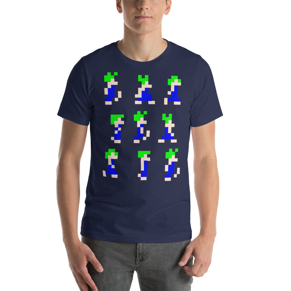 Lemmings Short-Sleeve Unisex T-Shirt RetroWebShop